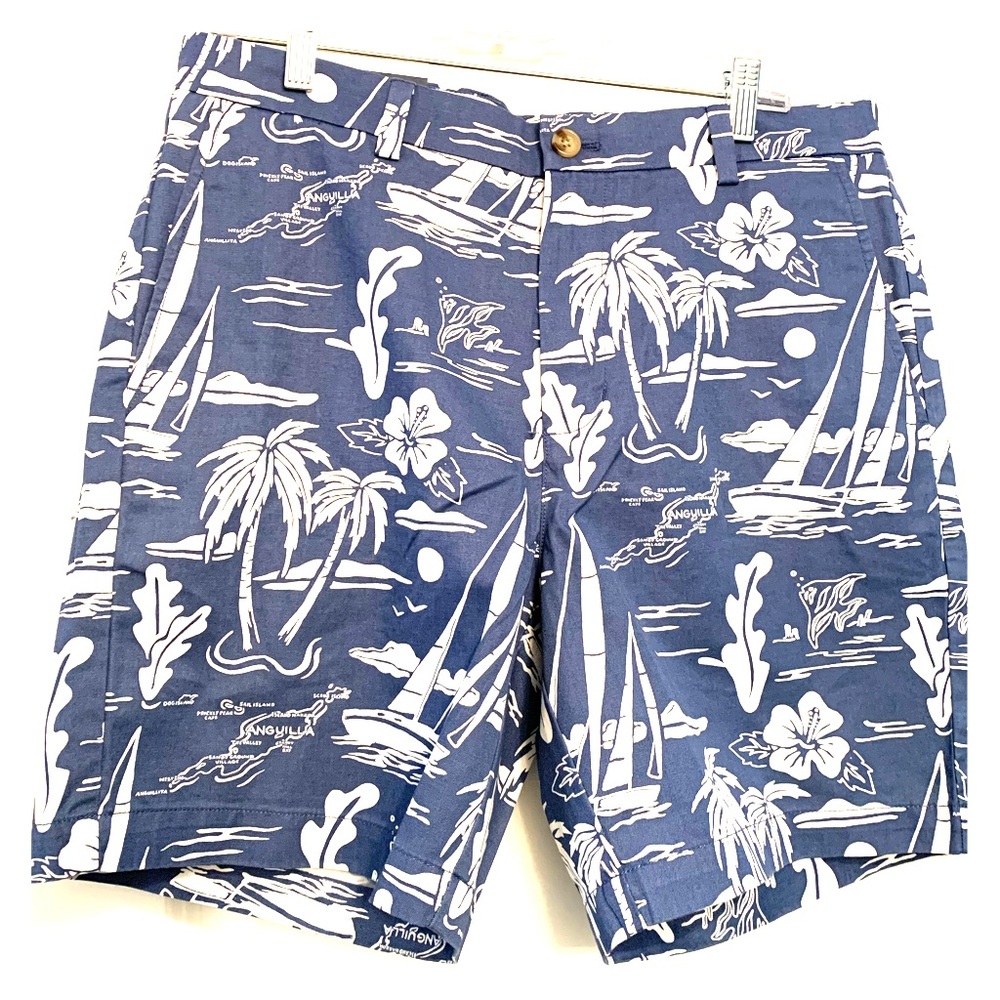 Vineyard Vines 7” Breaker Short Tropical Print 33